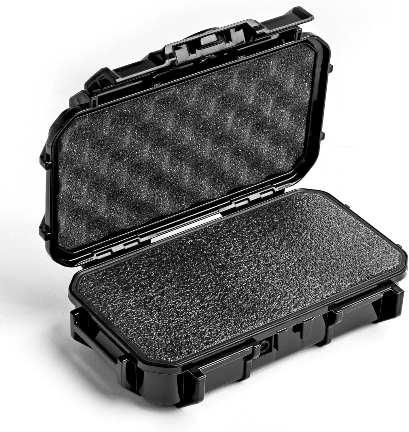 Evergreen ToughBox Tech Organizer – For Camera, Cables, Hard Drives, Compatible with GoPro etc. (Medium, PROFoam, Black)