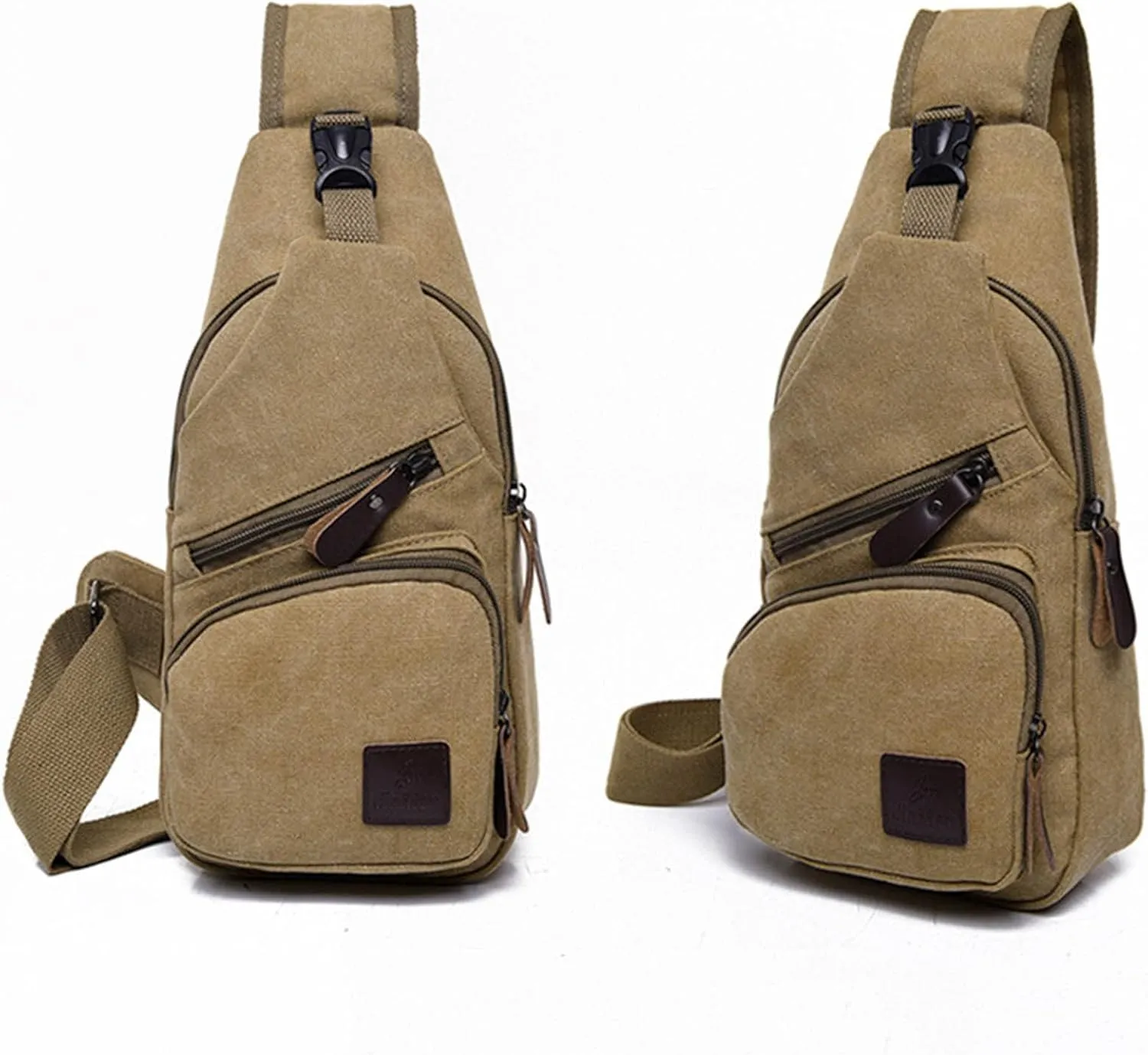 Everywhere Belt Bag Men Messenger Bag Fashion Outdoor Canvas Chest Bag Bike Functional Pocket Travel Backpack