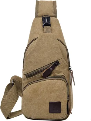 Everywhere Belt Bag Men Messenger Bag Fashion Outdoor Canvas Chest Bag Bike Functional Pocket Travel Backpack