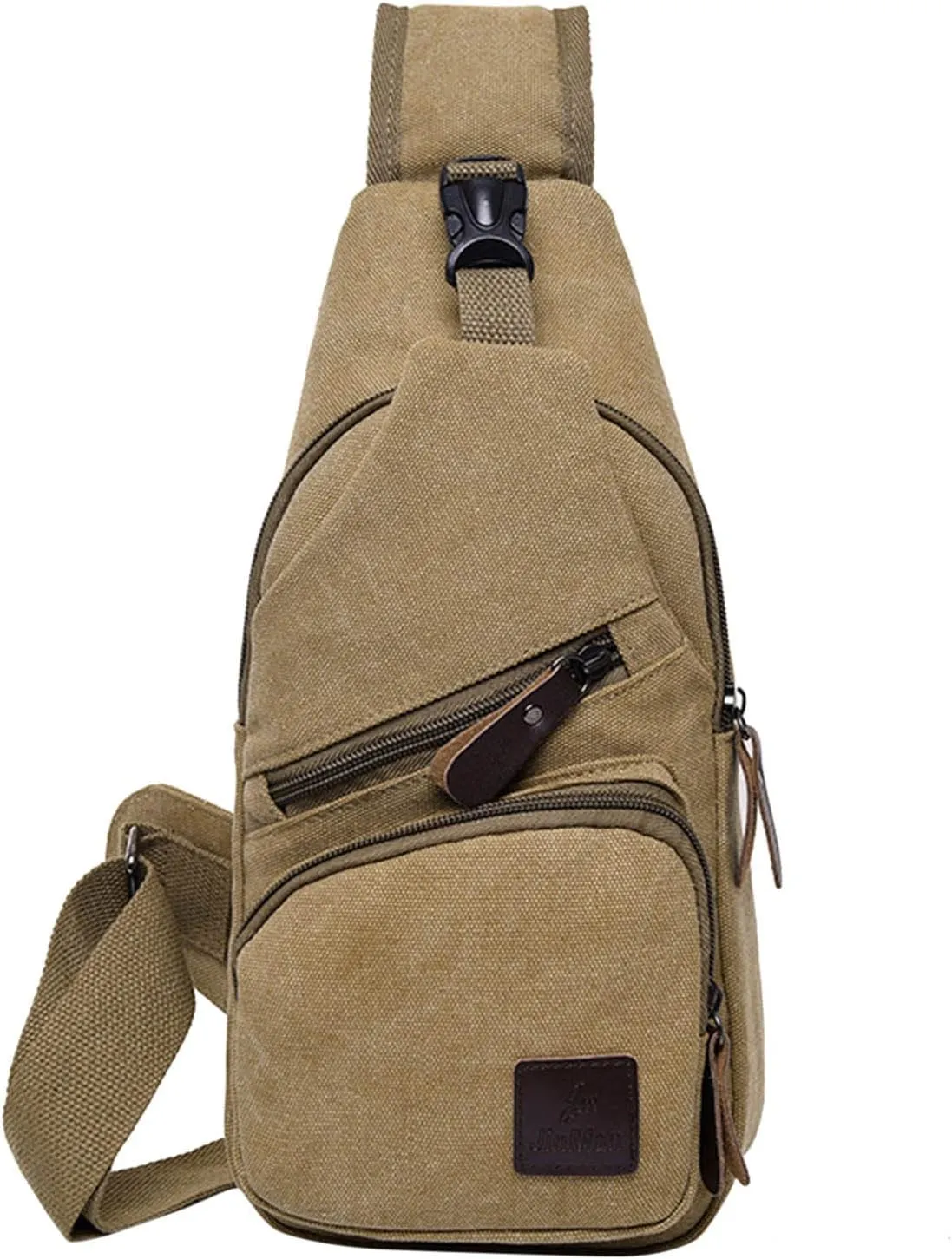 Everywhere Belt Bag Men Messenger Bag Fashion Outdoor Canvas Chest Bag Bike Functional Pocket Travel Backpack