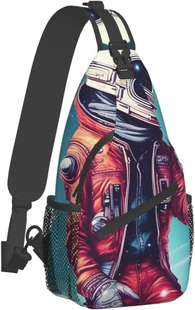 Flowers Skull Ornamental Pattern Unisex Daypack Chest Pack â€“ Lightweight & Stylish Hiking Rucksack, Versatile Messenger Bag
