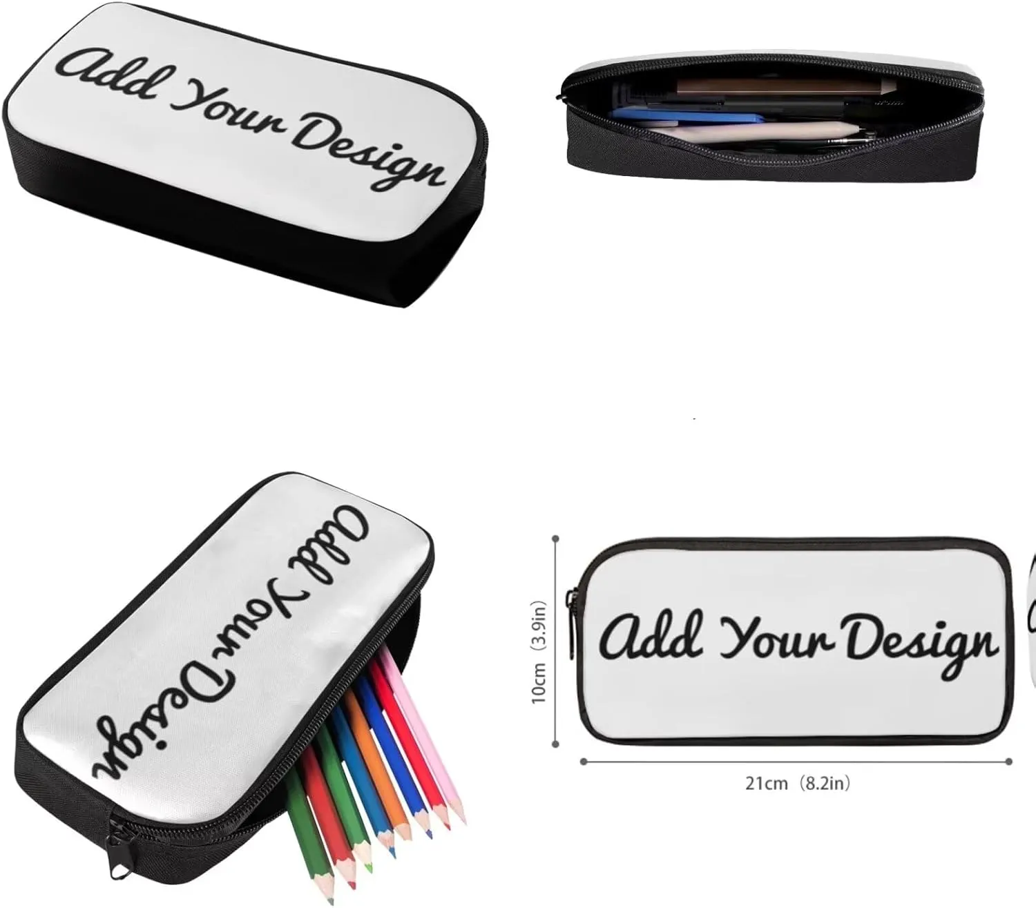 FOR U DESIGNS Custom Name Backpack for Boys 17 Inch School Bag and Lunch Bag Set 4 in 1 Boy Bookbag Ages 8-10 Cool Personalized Book Bags for Teenagers