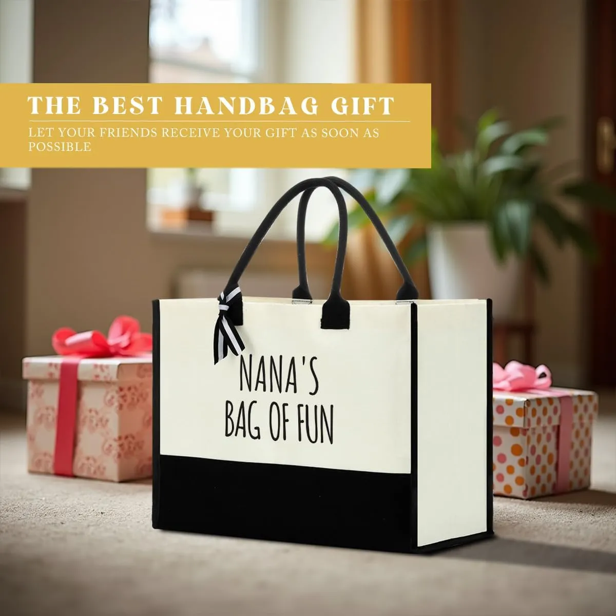 FORBIDDEN PAPER Grandma Granny Nanny Yaya Abuela Memaw Mamaw Aunt Auntie Gifts Makeup Bag Cosmetic Bag for Women Mothers Day