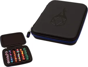 Forged Dice Co. Dice Storage Case - Hold 42 Metal/Plastic Polyhedral Dice - Tray & Display Case for DND, D&D Game