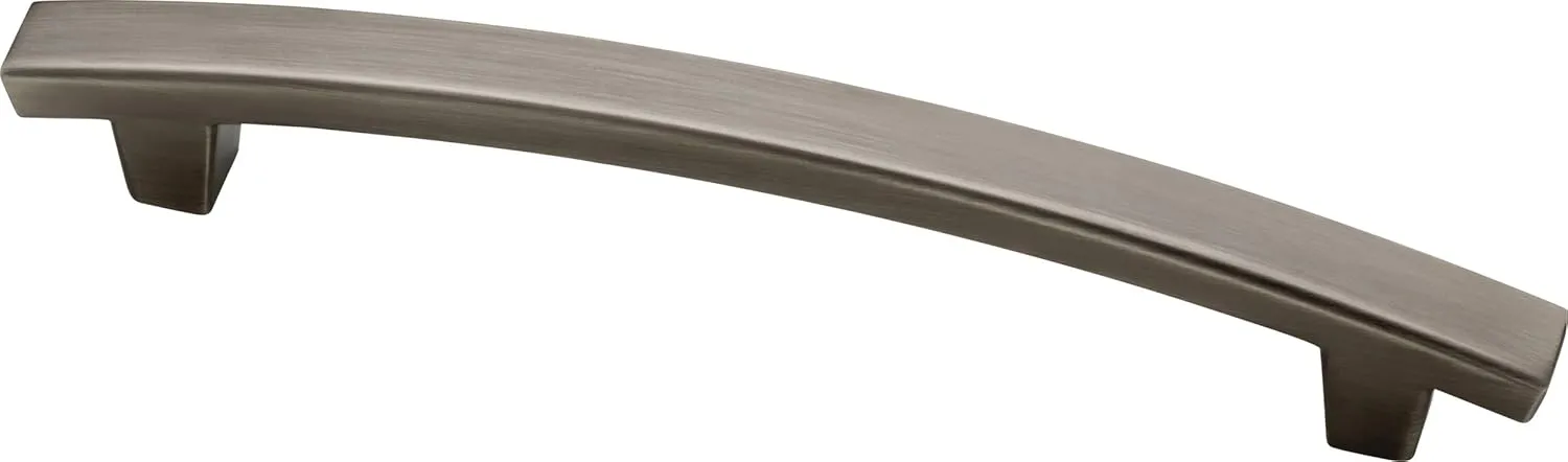 Franklin Brass Pierce (10-Pack) Cabinet Handles 5-1/16' Hole Center Heirloom Silver Kitchen Drawer Pulls Dresser, Furniture Hardware P29616K-904-B