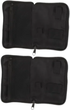 FRCOLOR 2pcs Travel Storage Bag for Blood Lightweight Protective Case with Sturdy Material for Organizing Medical Equipment