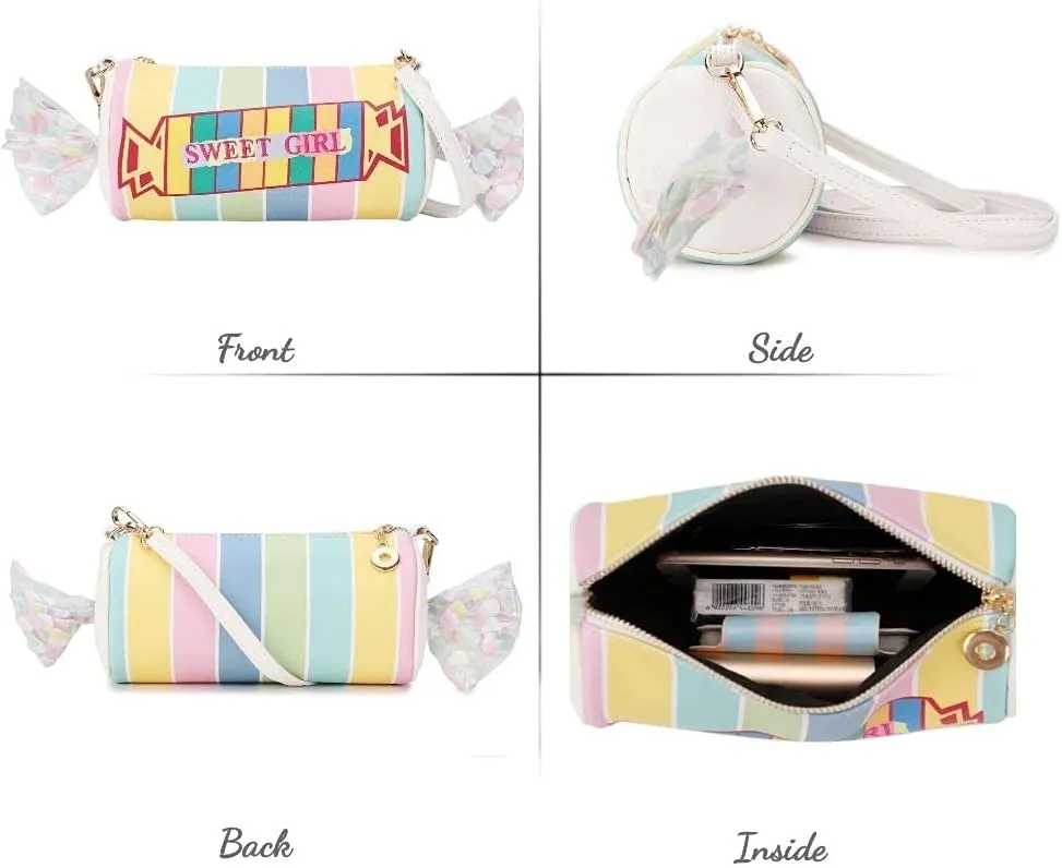 Fun Shape Purse for Women Novelty Handbags Unique Chain Crossbody Bag for Teens with Adjustable Shoulder Strap