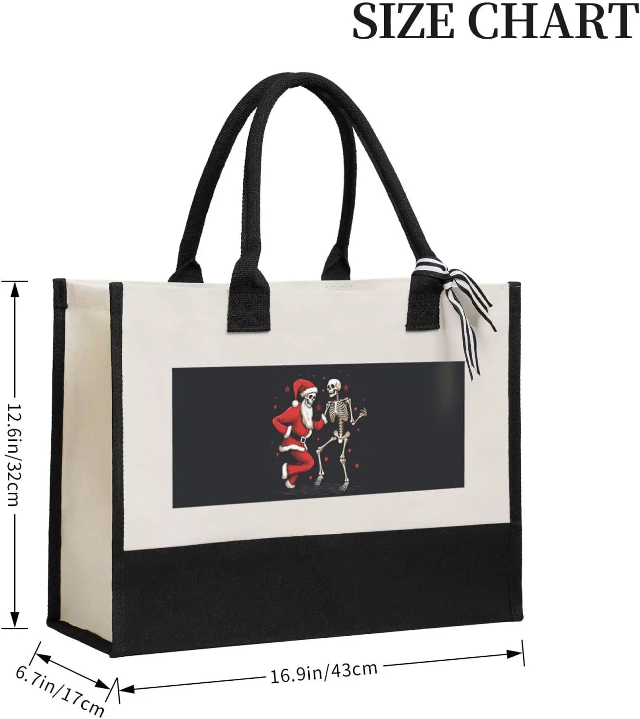 Funny Halloween Pumpkins Canvas Splicing Present Tote Handbag, Reusable Grocery Bags, Suitable for Woman to Work