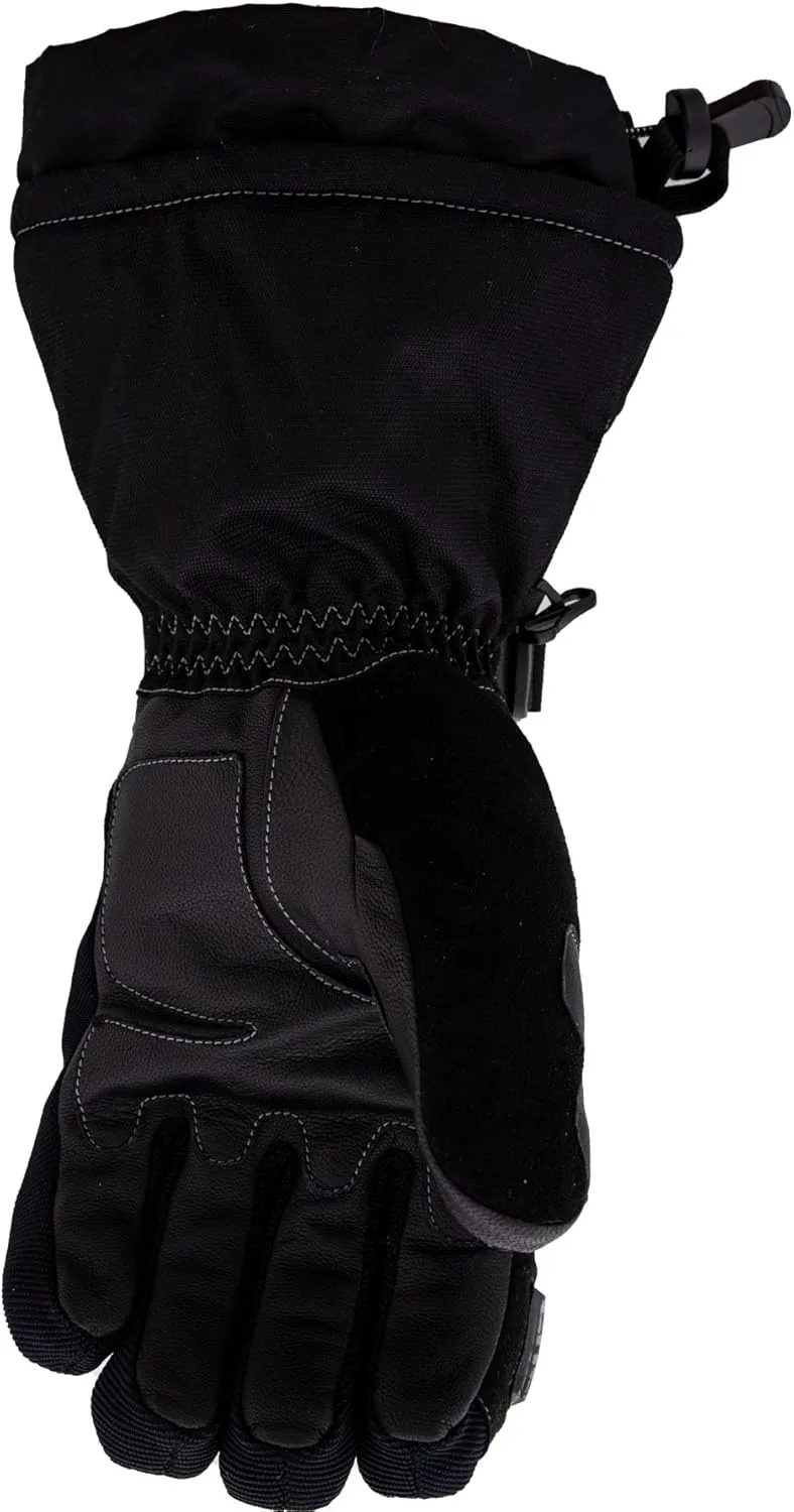 FXR Men's Fuel Snow Glove 2025 (Black/Orange - Medium)