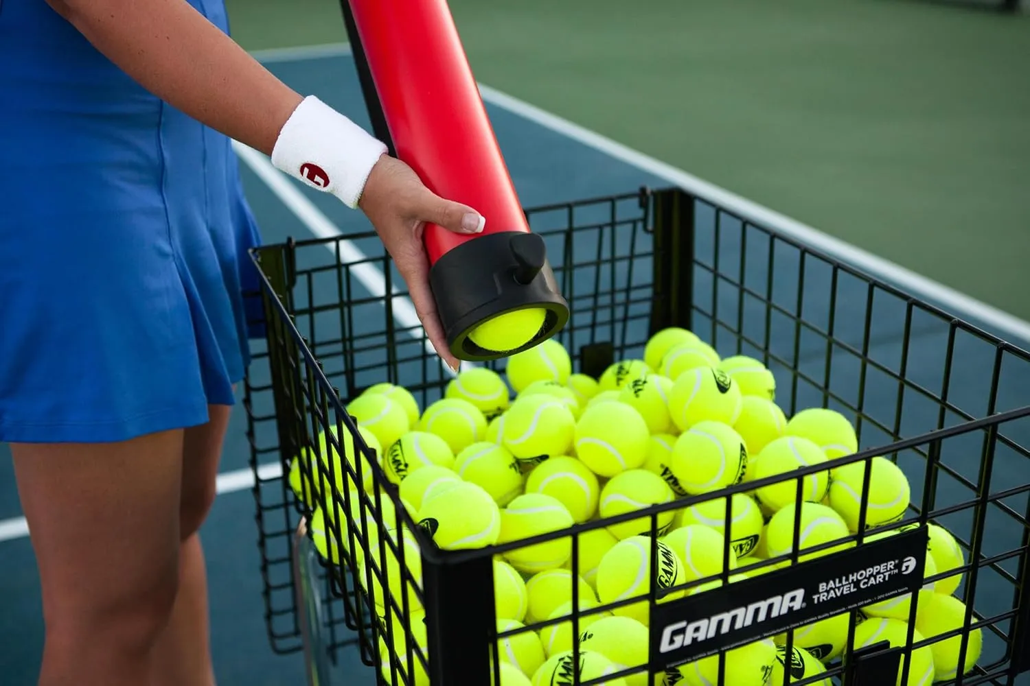 GAMMA Sports Tennis Ball Bags, 10 & 20 Pack Sizes, Yellow Pressureless Balls, Tennis Lessons & Practice, Longer Durability & More Bounce, Ball Machine, Dog/Pet Ball, Tennis Training, Coaching