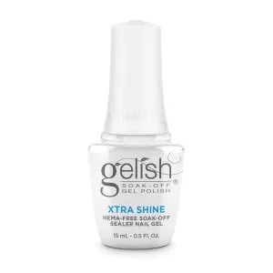 Gelish HEMA-Free Essentials - Professional Gel Nail Polish, Long-Lasting, Salon Quality Manicure at Home. Perfect for Natural Nails and Gel Polish Lovers (15mL HEMA-Free Xtra Shine Top Coat)