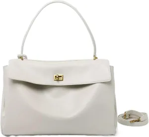 Genuine Leather Fashion Tote Bag for Women Large Capacity Stylish Single Shoulder Classic Top Handle Handbag