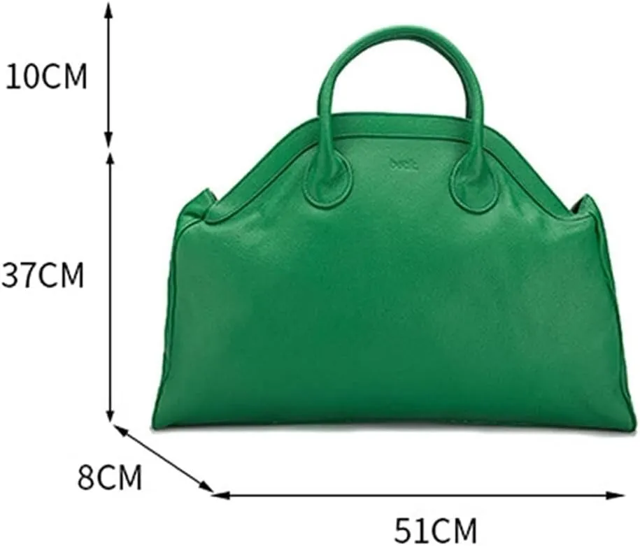Genuine Leather Tote Bags Women‘s Handbags Vintage Crossbody Bags Handbag Zipper Briefcase Laptop Bag
