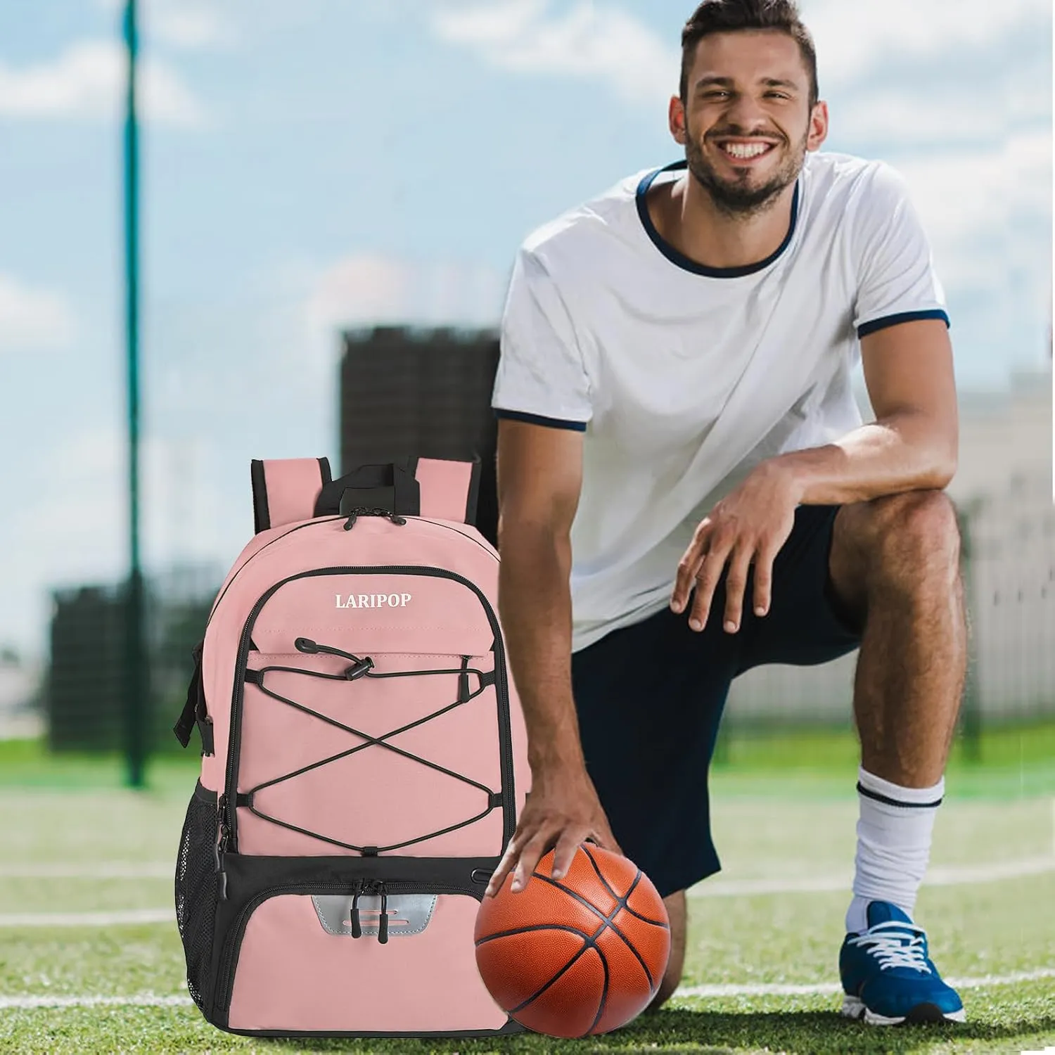 Gifts for Men,Basketball Backpack-Christmas Stocking Stuffers for Boys and Girls,Mens Gifts,Ball