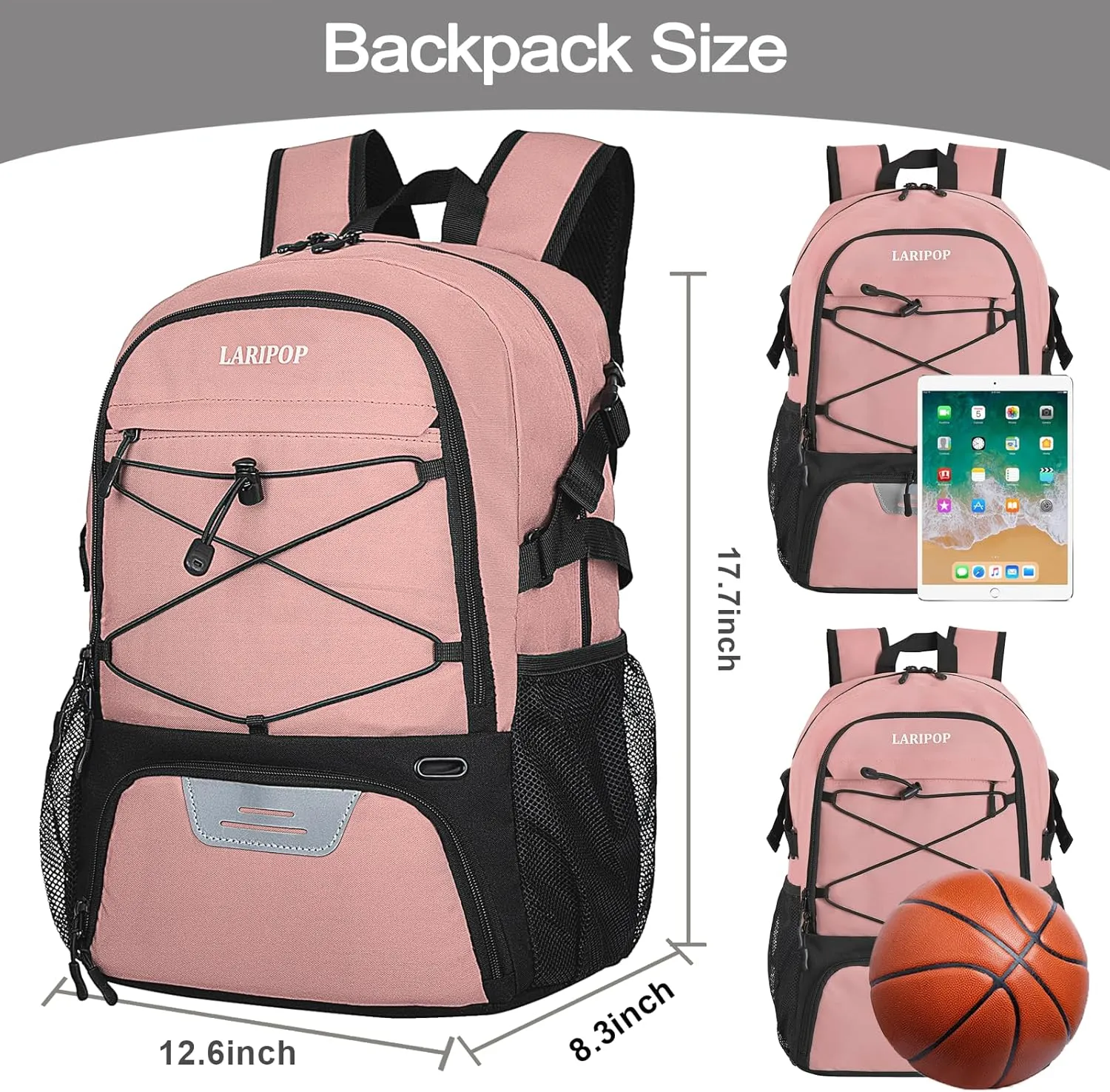 Gifts for Men,Basketball Backpack-Christmas Stocking Stuffers for Boys and Girls,Mens Gifts,Ball
