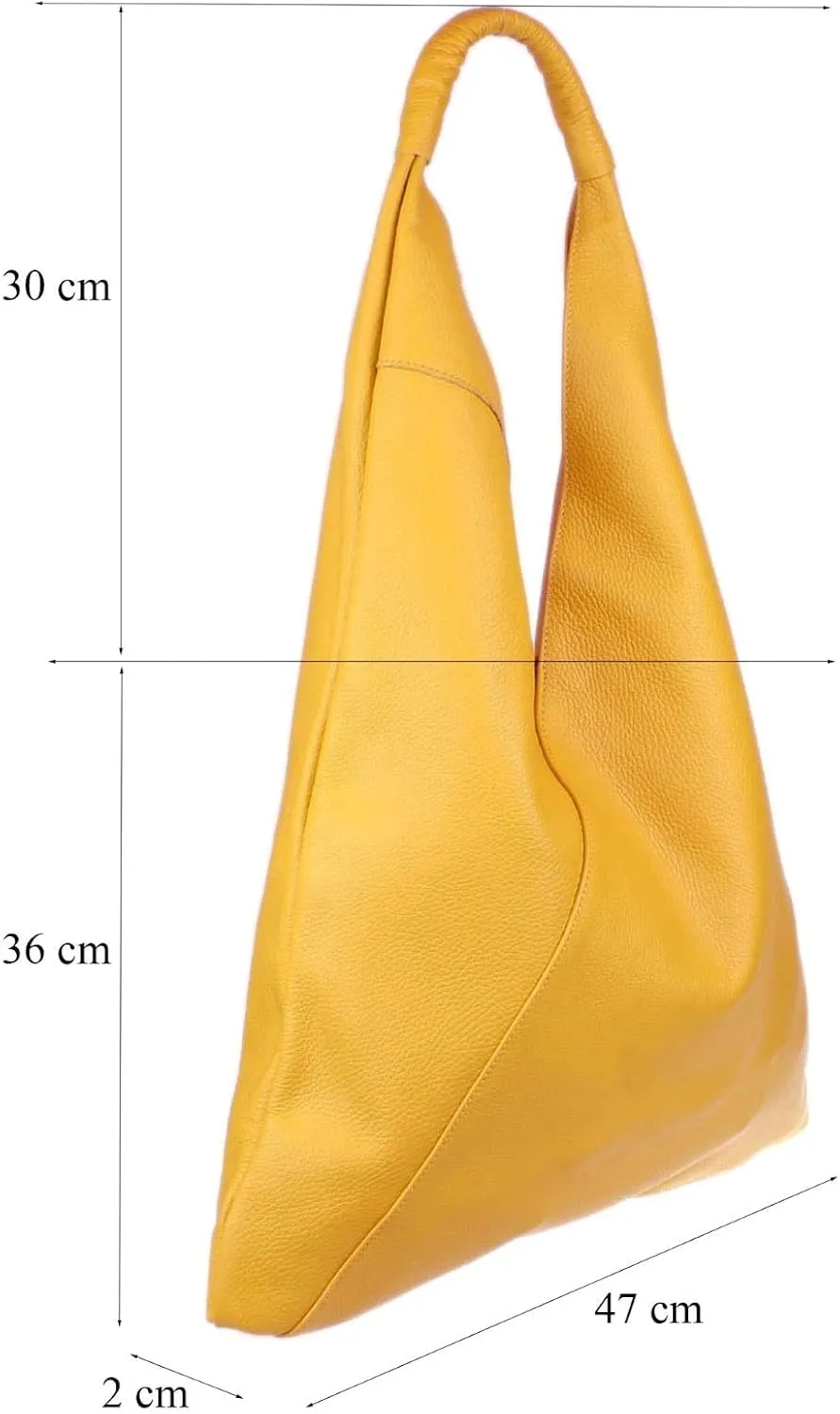 Girly HandBags V Shape Genuine Top Handle Bag