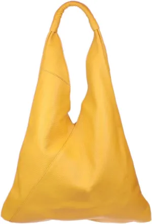 Girly HandBags V Shape Genuine Top Handle Bag