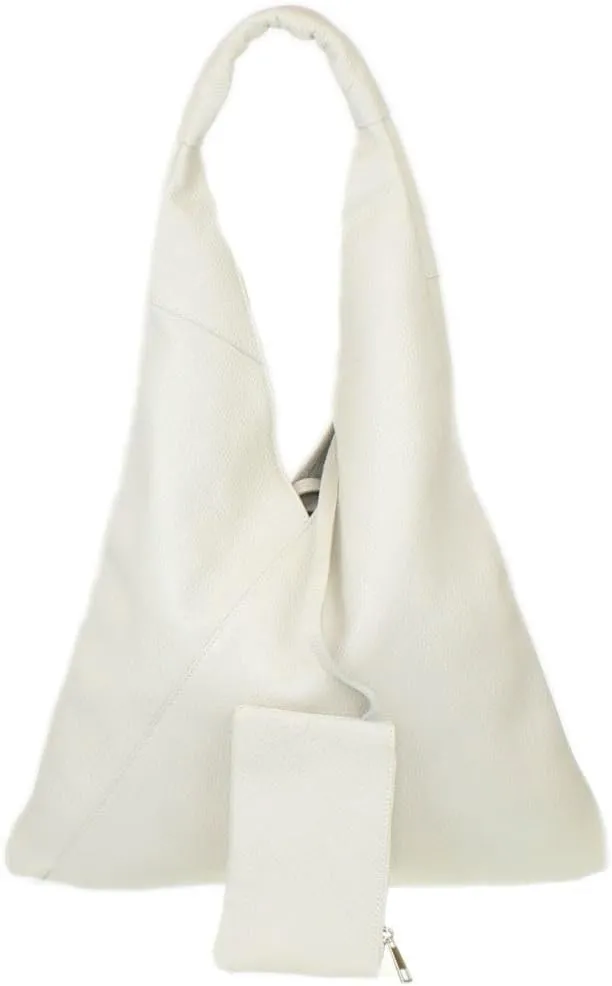 Girly HandBags V Shape Genuine Top Handle Bag