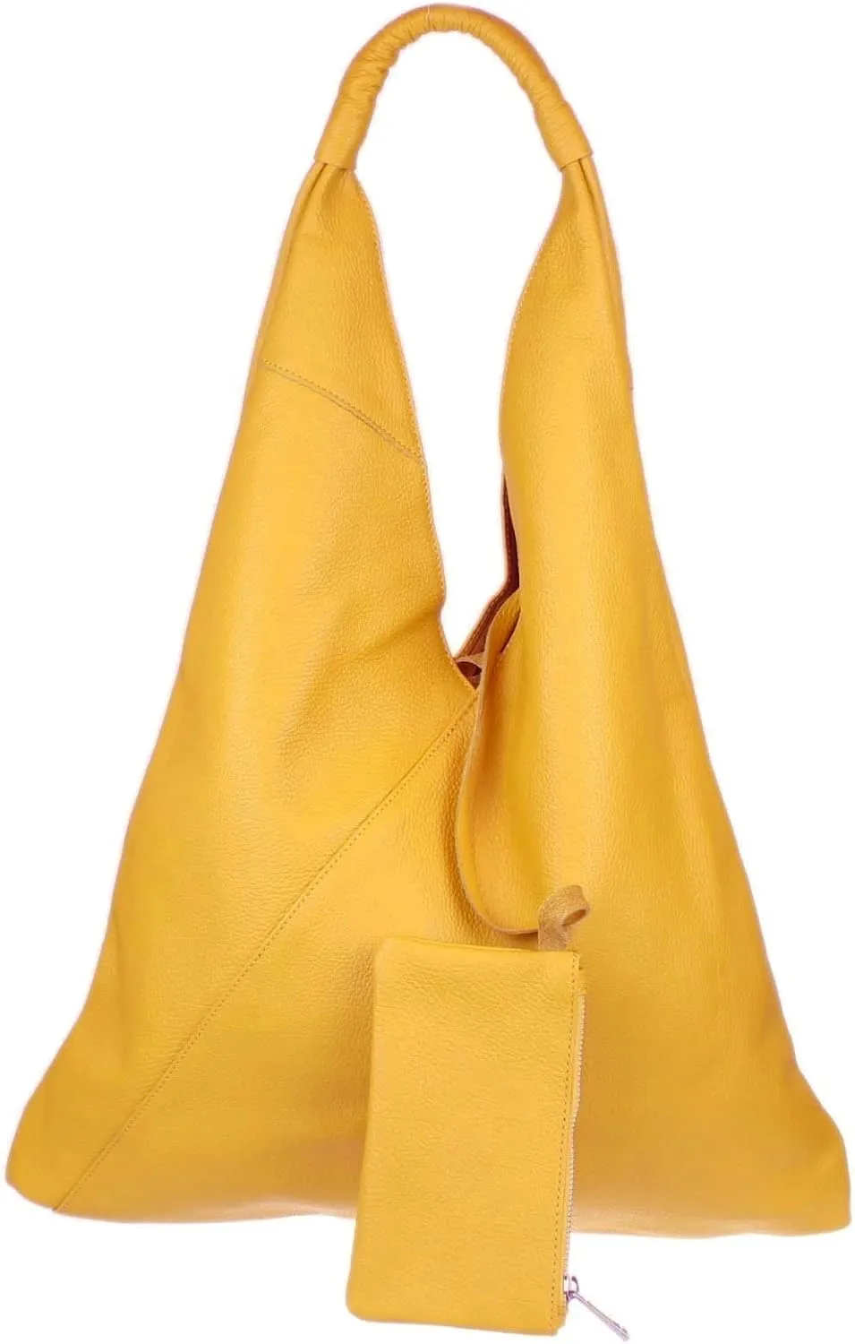 Girly HandBags V Shape Genuine Top Handle Bag
