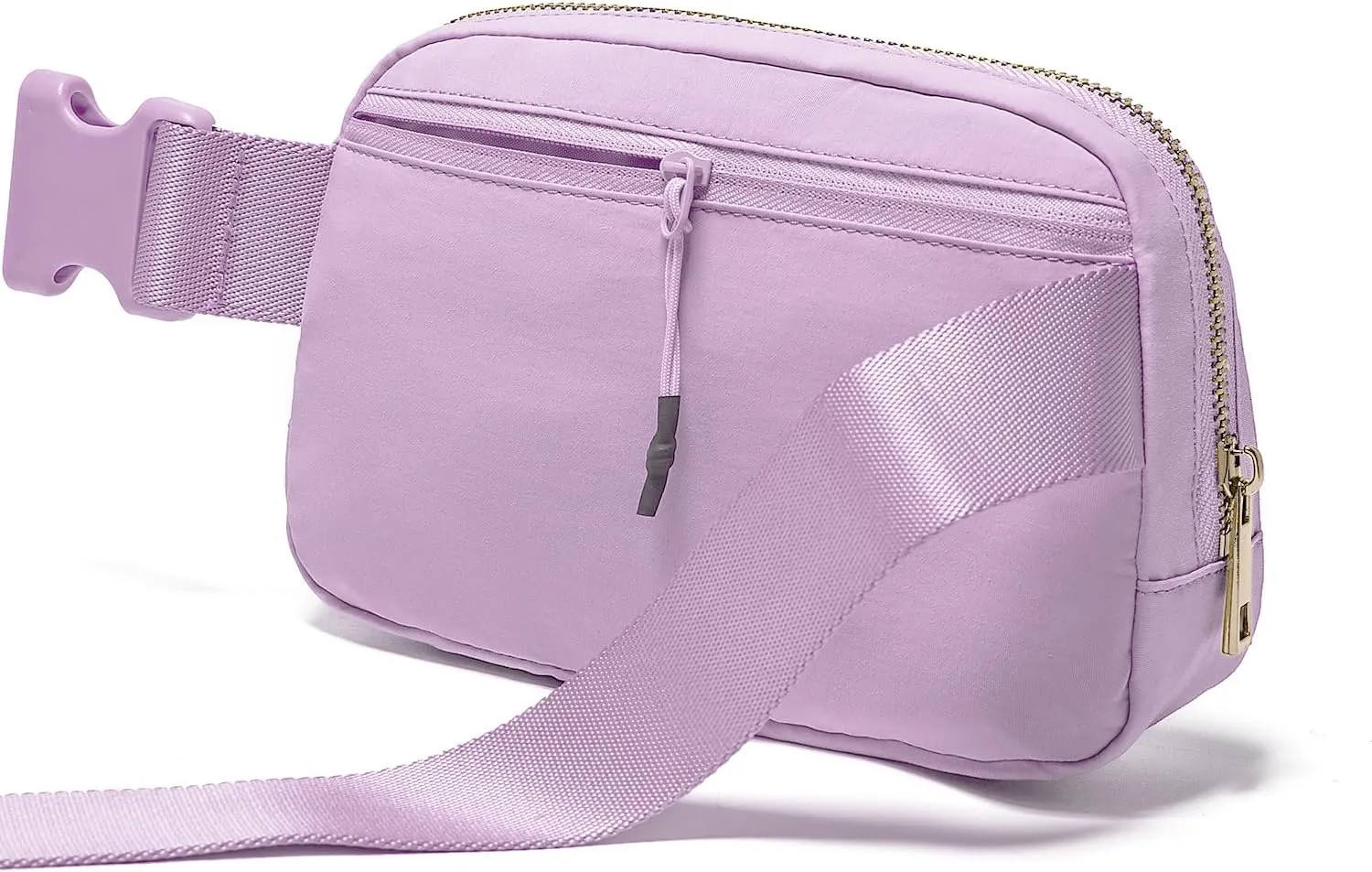 Gitus Belt Bag Fanny Pack Crossbody Bags with Initial Letter Patch Cute Stuff Birthday Gifts for Teenager Girls Trendy Preppy Stuff for Teen Girls Cool Stuff for Teens (Lavender-M)