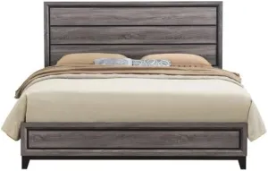 Global Furniture USA Kate Foil Grey Full Bed
