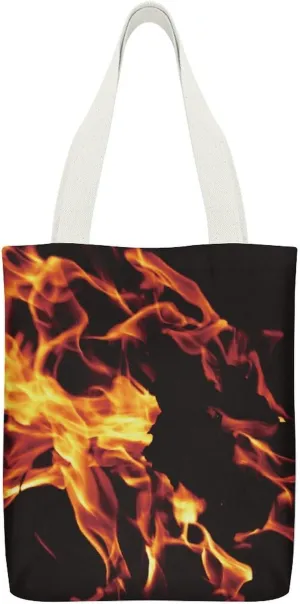 Gothic Magic Witch Witchy Large Capacity Stylish Canvas Tote Bag