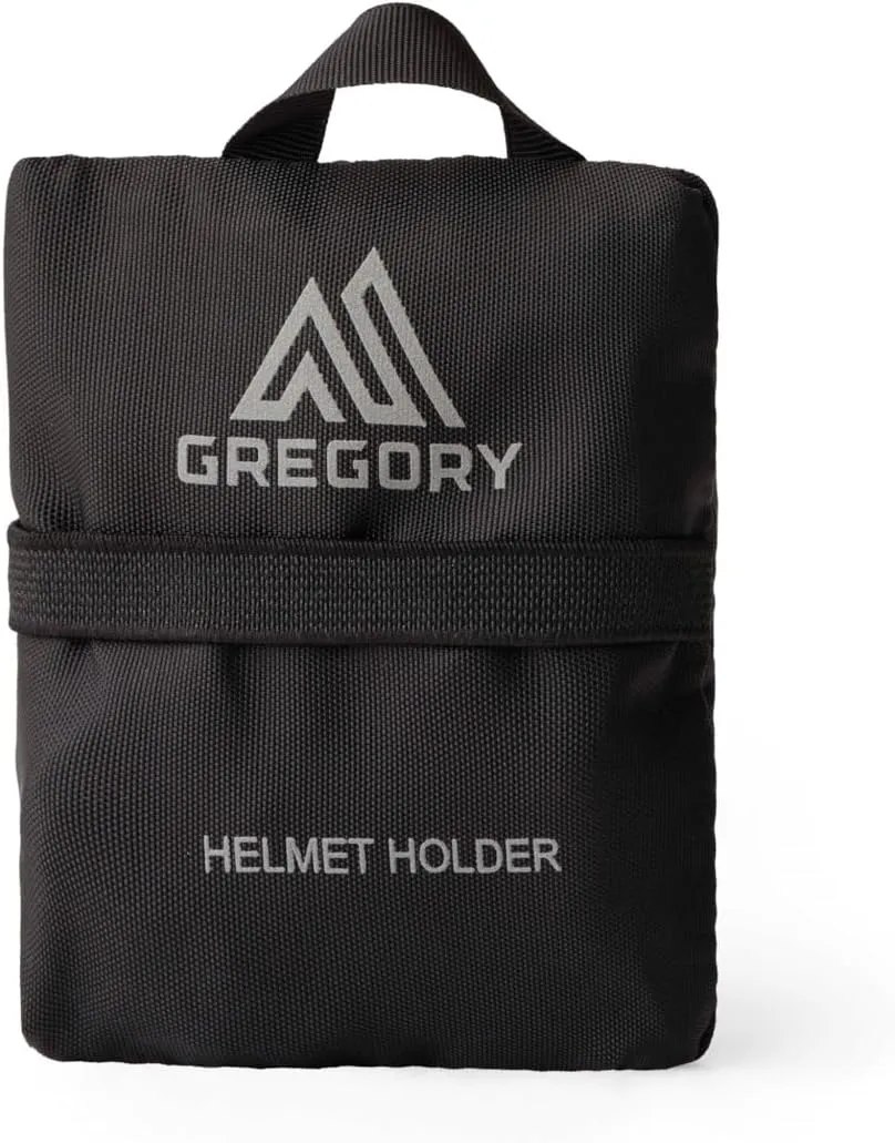 Gregory Trial Accessories - Packable Helmet Holder, 0.05 KG, Black (Obsidian Black)