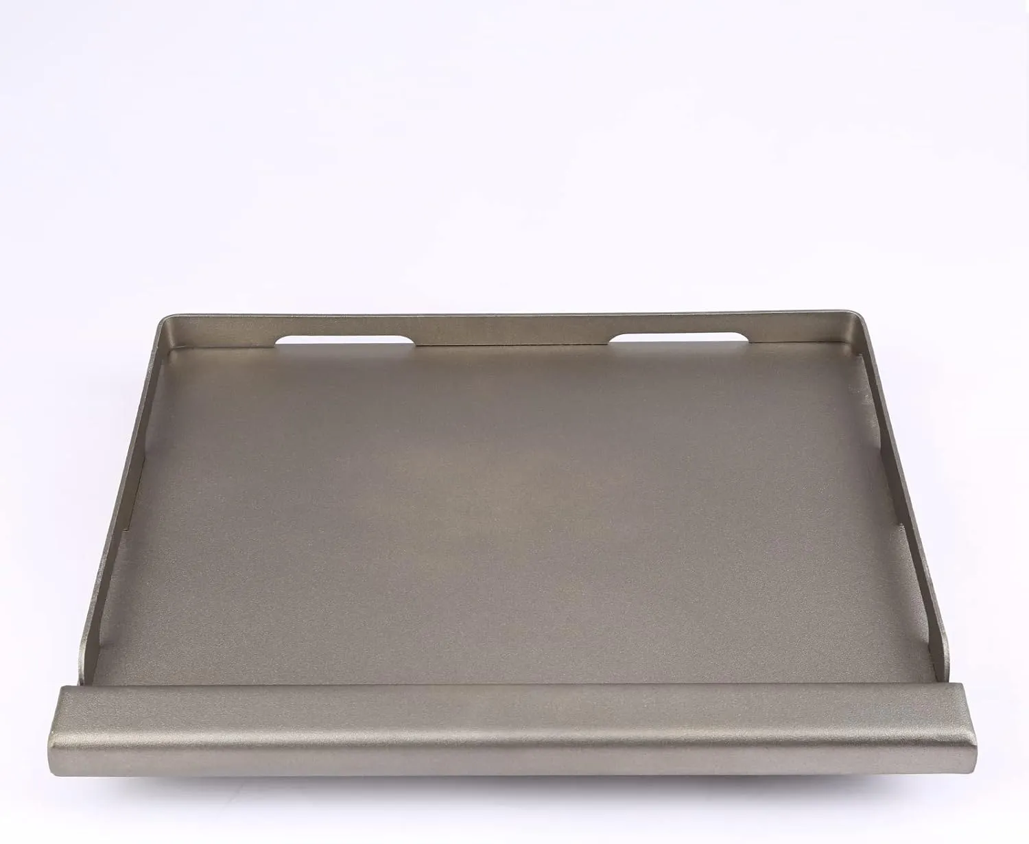 Griddle for Gas Grill Metal Cooking Griddle Pan for Outdoor Gas Grill, 17" x13" Flat Top Plate Skillet Pan Teppanyaki Insert for Weber Charbroil Camp Chef and Charcoal/Electric