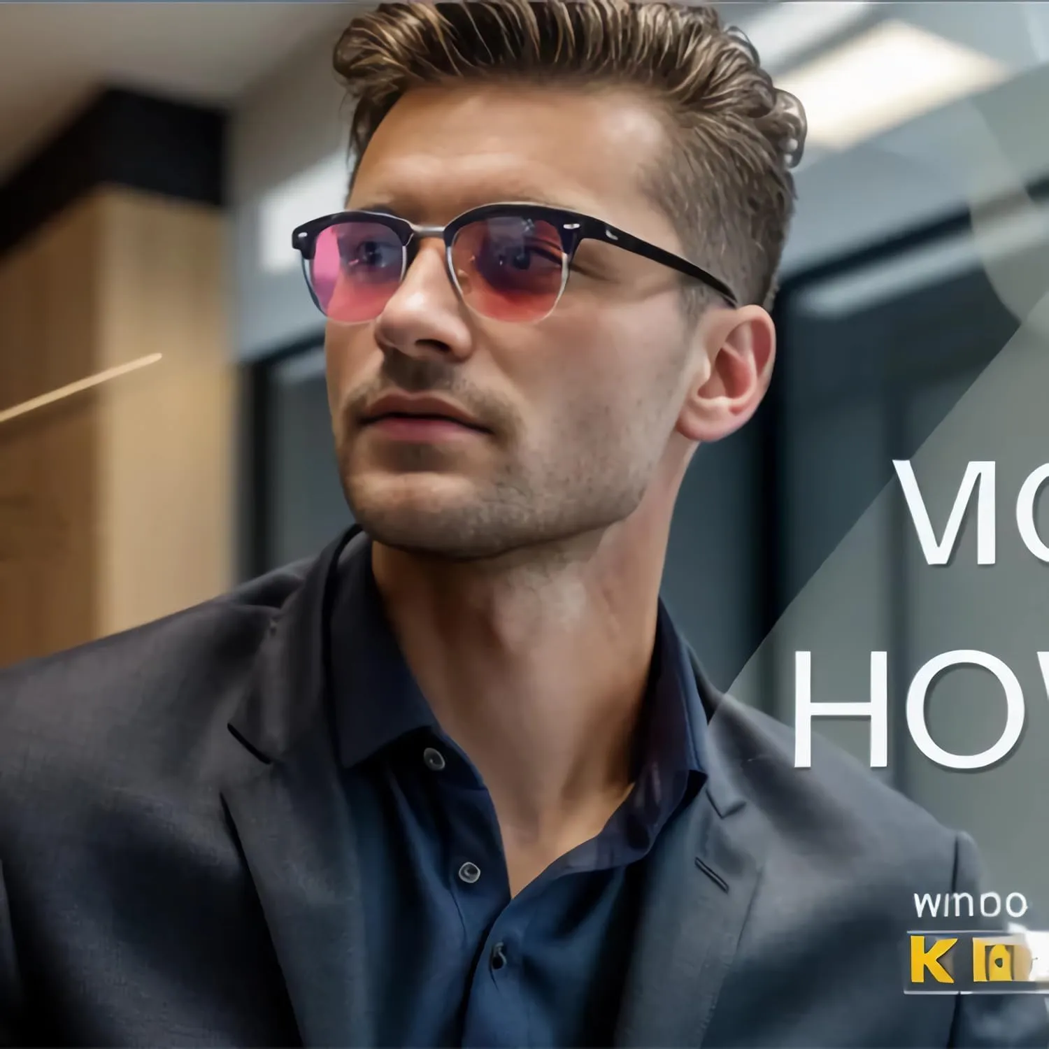 Half frame Retro Semi Rimless Clear Lens Glasses Blue Blocking Eyewear For Men Women (4 pack Reading 1.5 x)