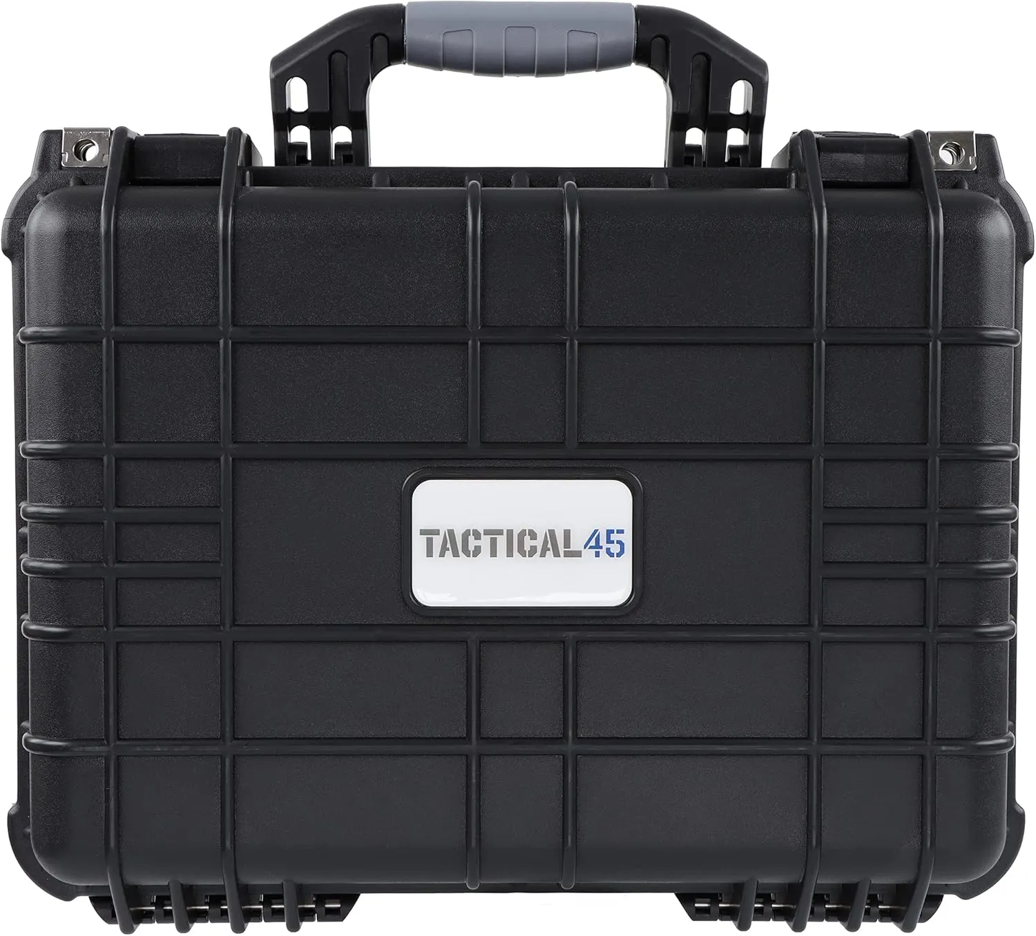 Hard Case with Foam - 16 x 13 x 7in Hard Shell Waterproof Storage Case with Pluck Padding Protective Latching Suitcase for Rifles, Cameras, Handguns, Drones, Guitars, and Electronics
