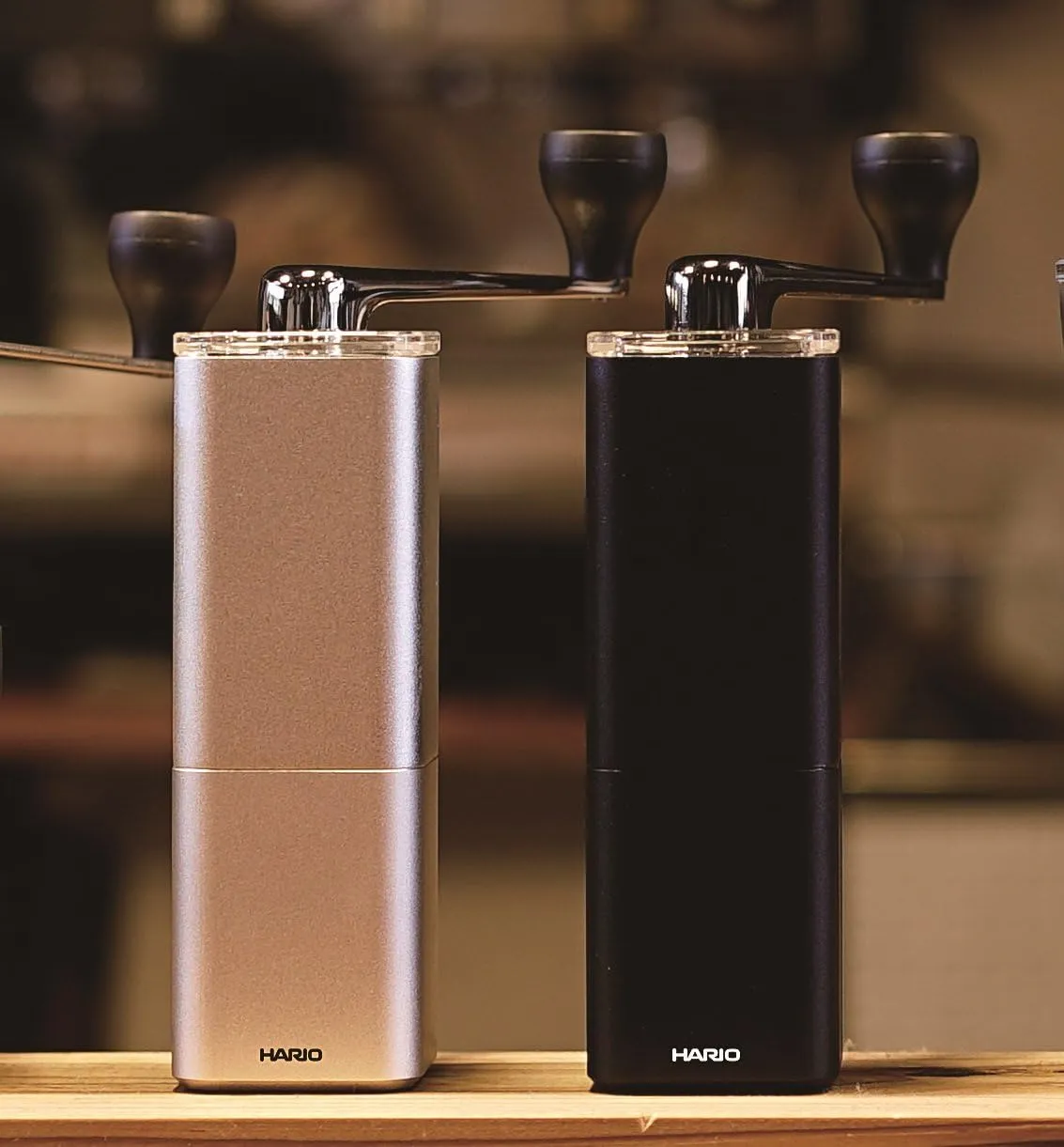 Hario "Prism" Ceramic Coffee Mill, Black