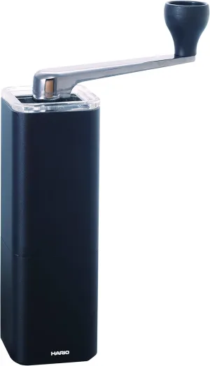 Hario "Prism" Ceramic Coffee Mill, Black