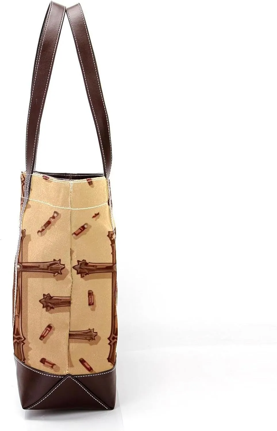 Holy Easter Cross-1090 Tote Bags Durable Leather Canvas Purses and Handbags for Women Top Handle Shoulder Satchel Hobo Bags