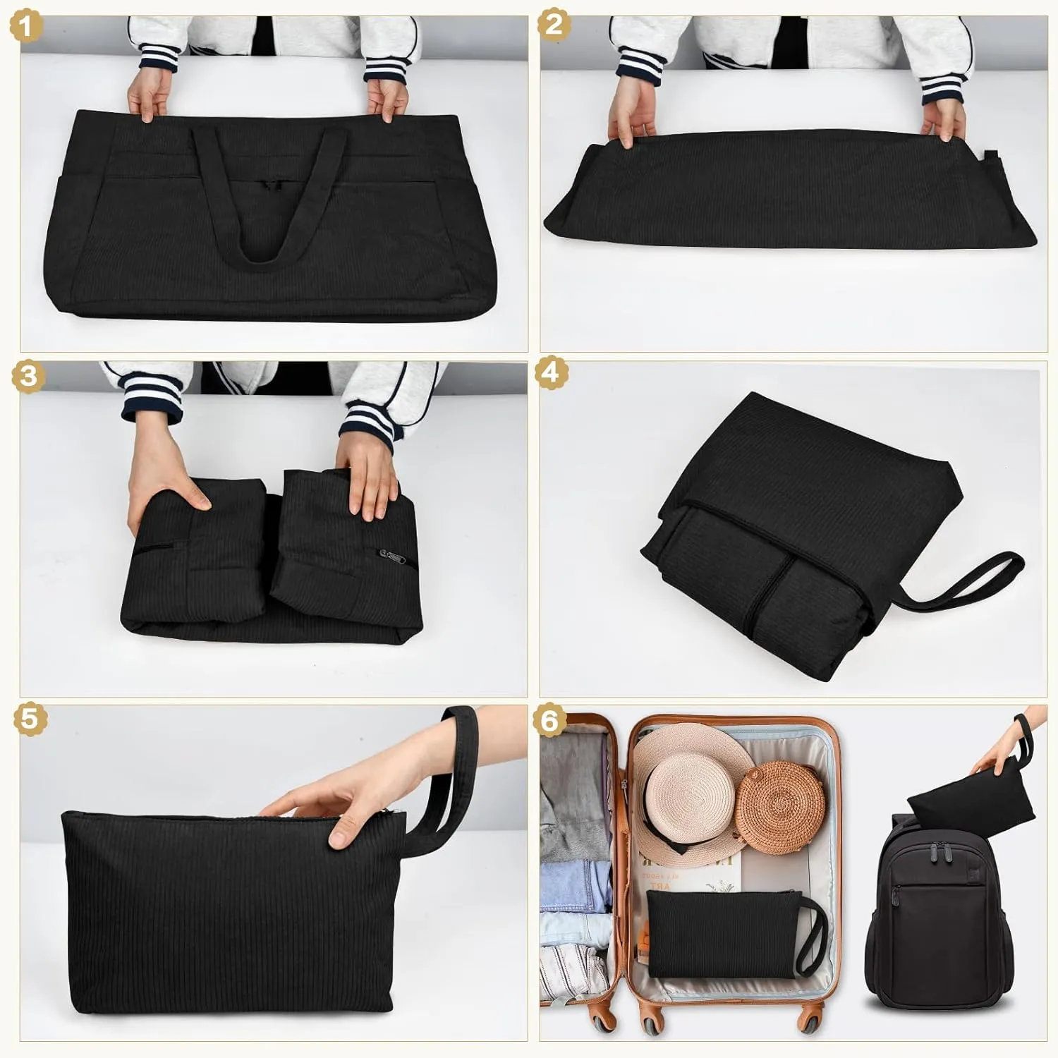 HUANLANG Extra Large Beach Bag Waterproof Beach Totes Bags for Women Men,Pool Bag with Zipper Wet Pocket
