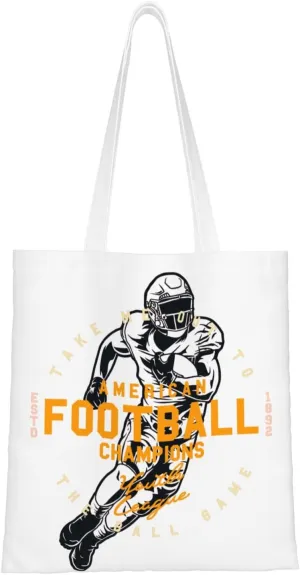 I'd Rather Be In Hawaii Canvas Tote Bag for Women Reusable Grocery Shoulder Bags Shopping Handbags