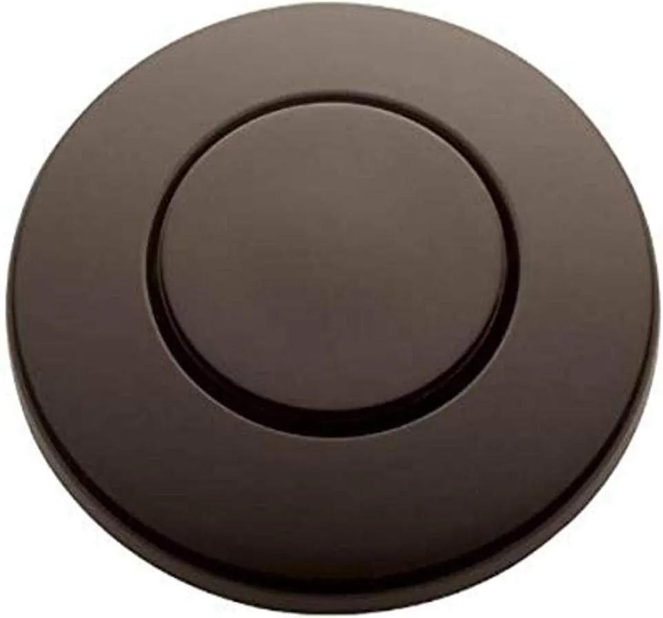 InSinkErator STC-ORB SinkTop Switch Push Button, 1" X 1 3/4", Oil Rubbed Bronze