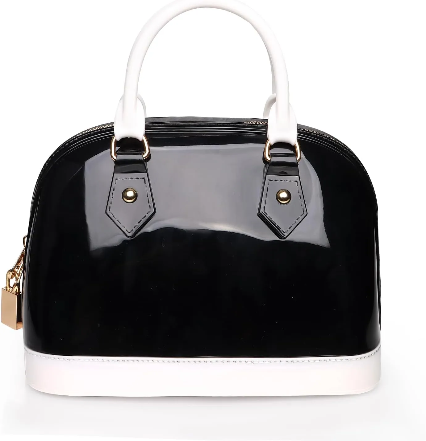 Jelly Crossbody Purse Shoulder Bag, Candy Color Tote Satchel Top-Handle Handbags for Women