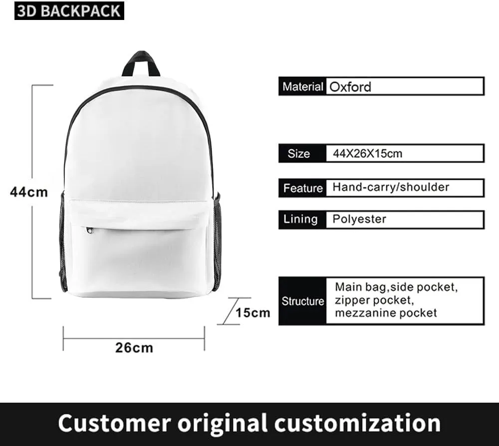 Jey Uso Eat Sleep Yeet Repeat Backpack Women Men Rucksack Unisex Travel Bag Packsack Casual Daypack (Black,One Size)