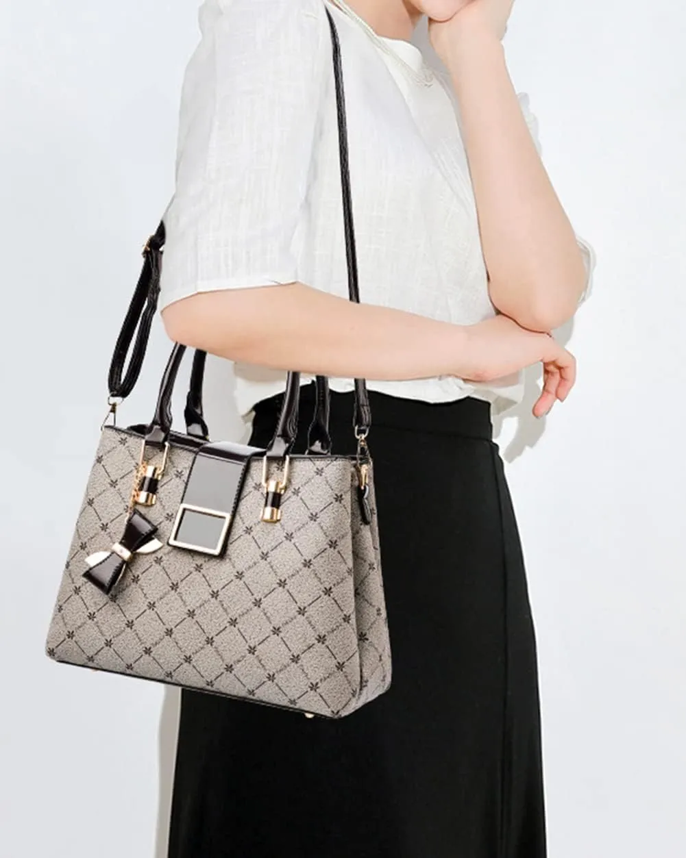 JHVYF Women classics Top Handle Handbag Crossbody Casual Purse Satchel Tote
