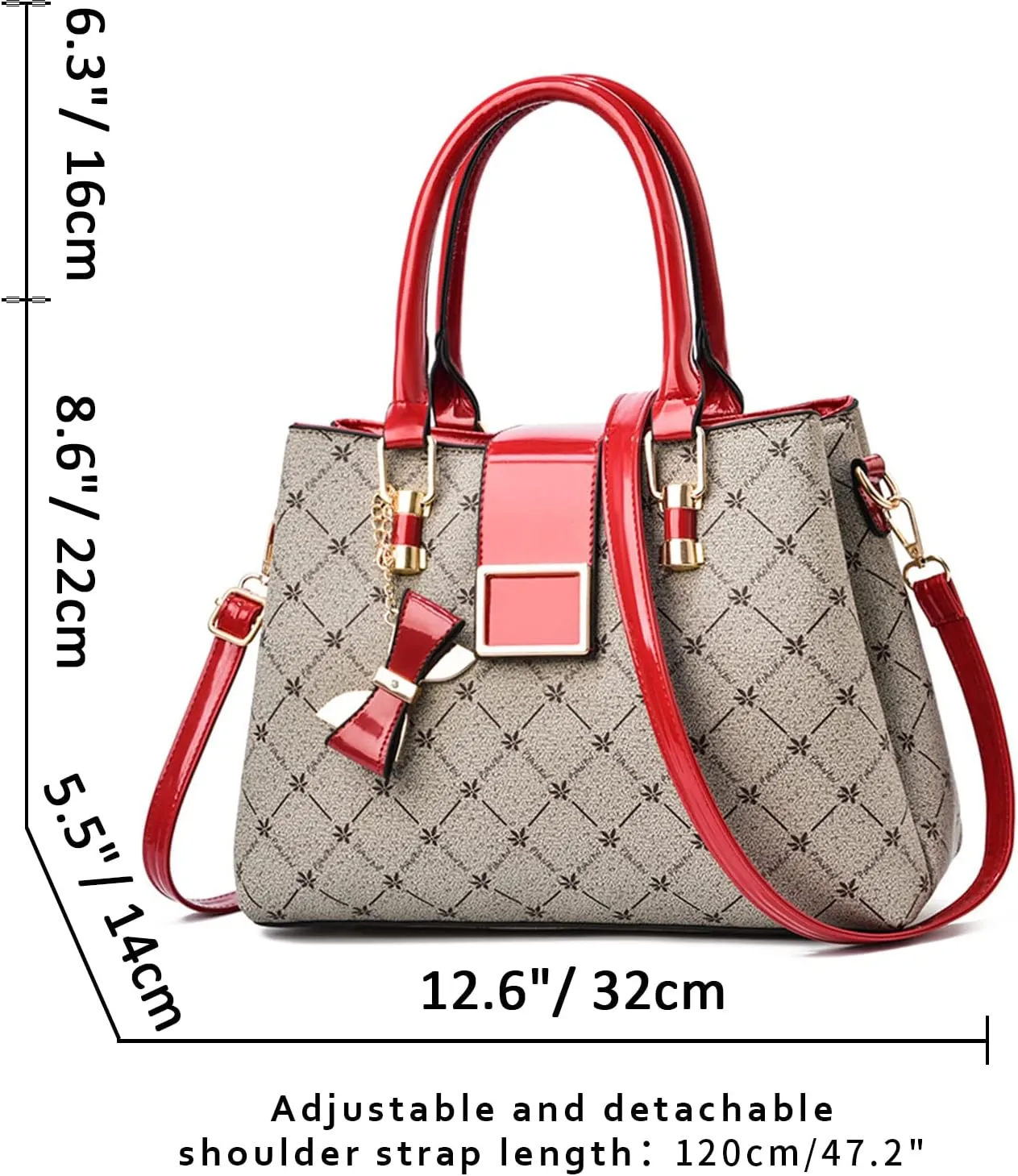 JHVYF Women classics Top Handle Handbag Crossbody Casual Purse Satchel Tote