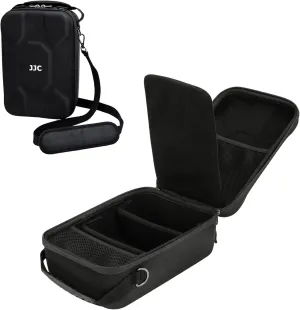 JJC Hard Camera Insert Bag, Waterproof Camera Case for Canon Nikon Sony Fujifilm DSLR Mirrorless Cameras, Camera and Lens Carrying Case with Two Drivers & Quick Access for Traveller Photographer