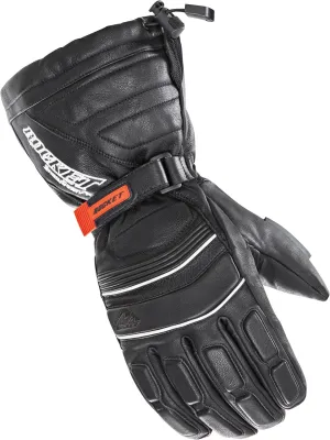 Joe Rocket 1802-062 SnowGear Black Small Extreme Leather Glove,1 Pack