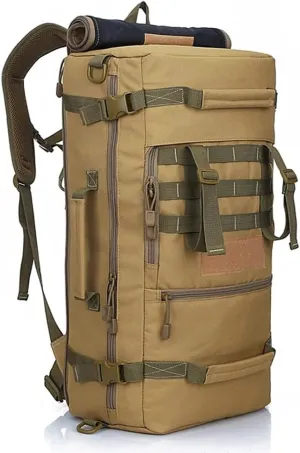 JSEIAJB Outdoor Camping Bags Mountaineering Bag Men's Hiking Rucksack Travel Backpack