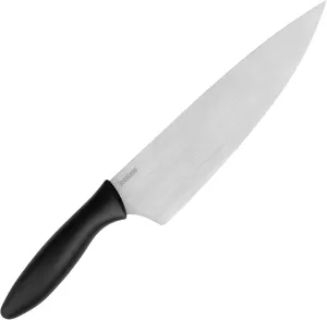 Kershaw 8-Inch Chef Knife - All-Purpose Stainless Steel Kitchen Knife with Razor Sharp Blade and Comfortable Polypropylene Handle, Includes Sheath