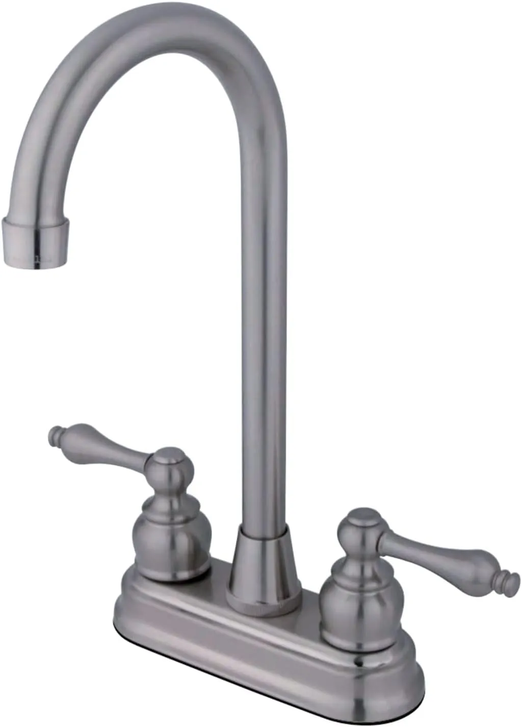 Kingston Brass KB498AL Victorian Bar Faucet, 4-3/4-Inch, Brushed Nickel