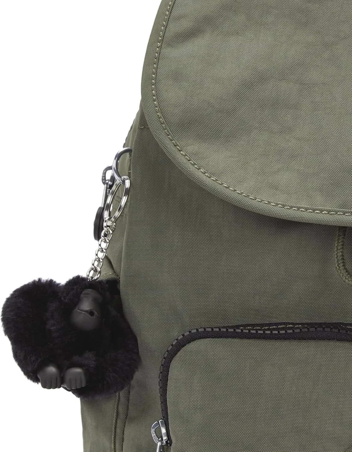 Kipling Women's City Pack S' Backpack Handbag, Green Moss, 19x27x33.5 cm (LxWxH)