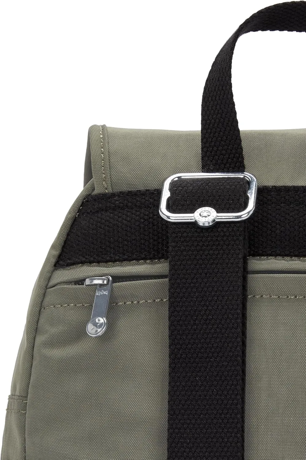 Kipling Women's City Pack S' Backpack Handbag, Green Moss, 19x27x33.5 cm (LxWxH)
