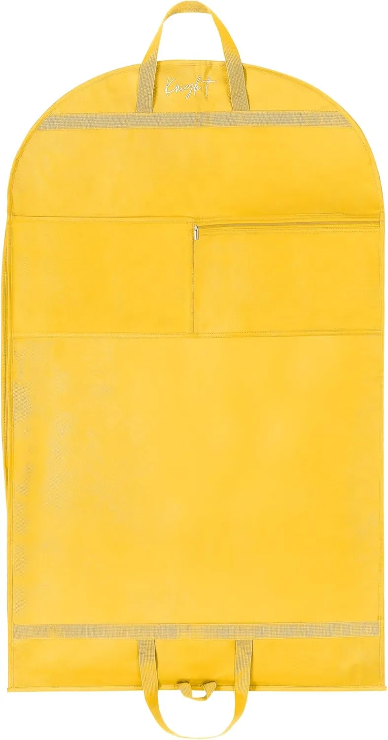 Knight Bag Company- 40 inch Garment Bag with PVC Pouches