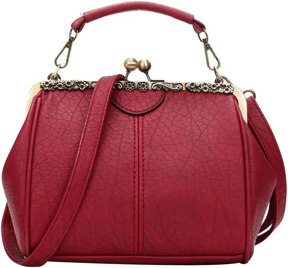Ladies Handbag PU Leather Crossbody Bag for Women Lightweight Shoulder Bag Multi Pockets Handbag