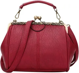 Ladies Handbag PU Leather Crossbody Bag for Women Lightweight Shoulder Bag Multi Pockets Handbag